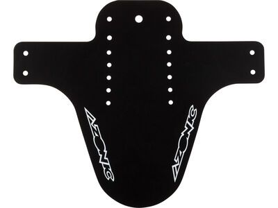 Azonic Splatter Fender Logo, black/white