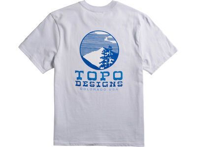 Topo Designs Vintage View Tee S/S Herren, breeze blue - Bild 2