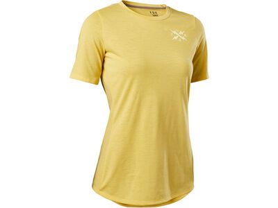 Fox Womens Ranger Drirelease SS Jersey Calibrated, pear yellow