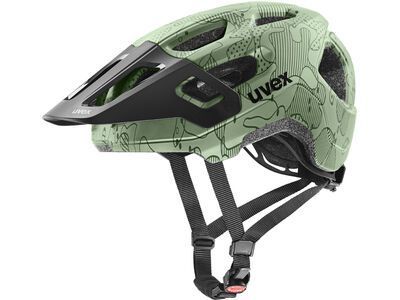 uvex react jr. moss green altim