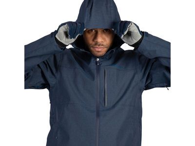 Endura Hummvee Wasserdichte Kapuzenjacke, ink blue - Bild 5