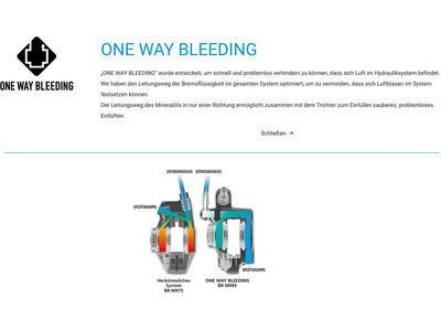 Shimano Deore BL-M6100/BR-M6120 - 4-Kolben / HR, schwarz - Bild 7