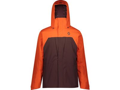 Scott Ultimate Dryo 10 Men's Jacket orange pumpkin/red fudge