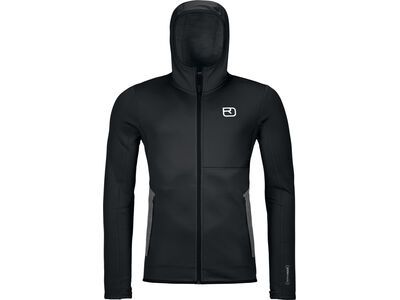 Ortovox Merino Fleece Hoody M, black raven - Bild 1