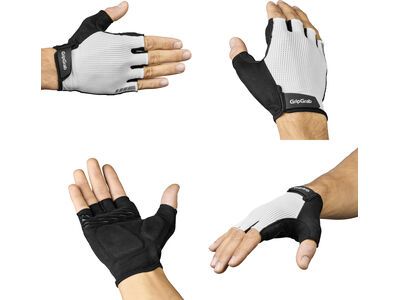 GripGrab EXPLR Padded Short Finger Summer Gloves, white - Bild 6