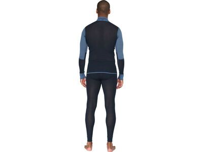 Devold Wool Mesh 190 Zip Neck Man, berry/ink - Bild 4
