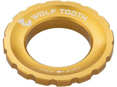 Wolf Tooth Centerlock Rotor Lockring - Außenverzahnung gold