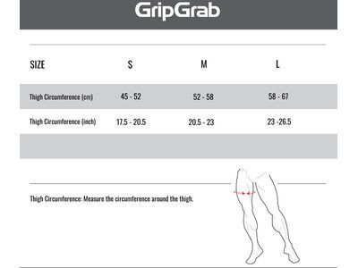 GripGrab AquaRepel 2 Water-Resistant Leg Warmers, black - Bild 8