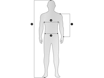 Scott Vest Airflow Junior, solid blue/white - Bild 6