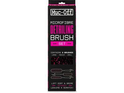 Muc-Off Microfibre Detailing Brush Set x 3, black - Bild 8