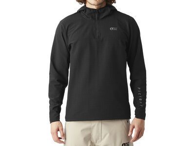 Picture Paraga 1/4 Zip Hoodie, black