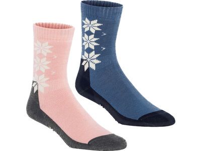 Kari Traa KT Wool Sock 2er Set, fair blue