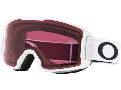 Oakley Line Miner Youth – Prizm Snow Dark Grey, matte white