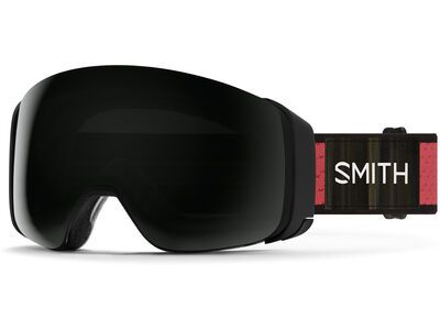 Smith 4D Mag - ChromaPop Sun Black + WS, tnf red x smith