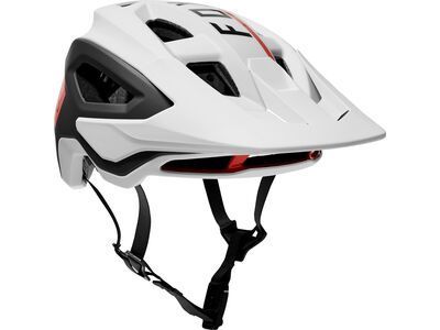 Fox Speedframe Pro Helmet Blocked, white/black