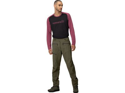 Norrona fjørå flex1 Pants M's, olive night - Bild 3