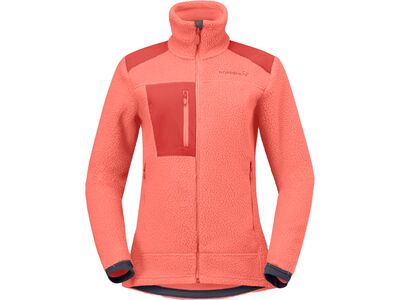 Norrona trollveggen warm3 Jacket W's, deep sea coral/baked apple - Bild 1