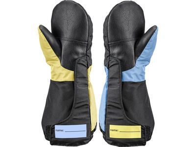 Leki Little Swtch Zero Mitt Long, black-light blue-light yellow - Bild 2