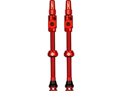 Muc-Off Big Bore Lite Tubeless Valves - 70 mm, red