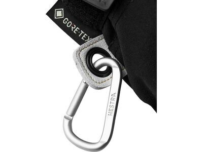 Hestra Army Leather Gore-Tex Mitt, black/natural grey - Bild 8