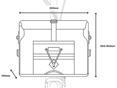 Restrap City Loader - 20 L, black - Bild 12