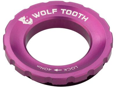 Wolf Tooth Centerlock Rotor Lockring - Außenverzahnung, purple