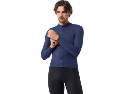 Castelli Thermowoven LS Jersey, belgian blue - Bild 2