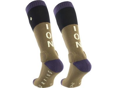 ION Shin Pads BD-Sock, dark-mud - Bild 2