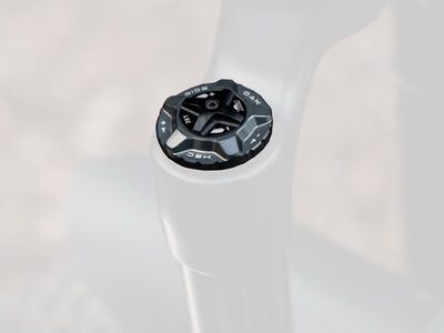 OAK Components Forkcap HSC für Fox 34, 36, 38, 40, lunargrey