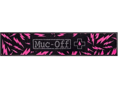 Muc-Off Absorbing Bike Mat, black/pink