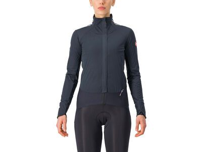 Castelli Alpha Doppio RoS W Jacket, light black/silver reflex-dark