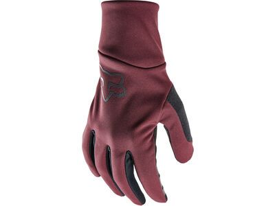 Fox Womens Ranger Fire Glove, dark maroon