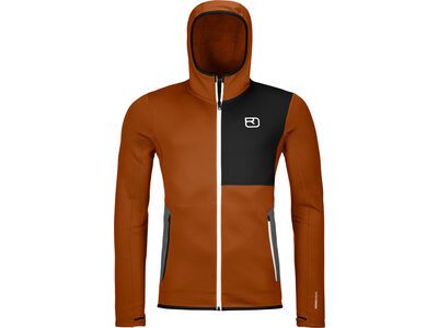 Ortovox Merino Fleece Hoody M bristle brown