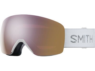 Smith Skyline ChromaPop Everyday Rose Gold Mirror / white chunky knit