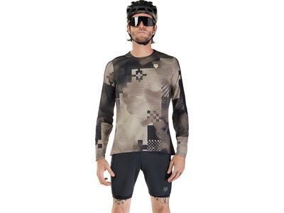Fox Flexair Ascent LS Jersey Pulse, sand - Bild 3