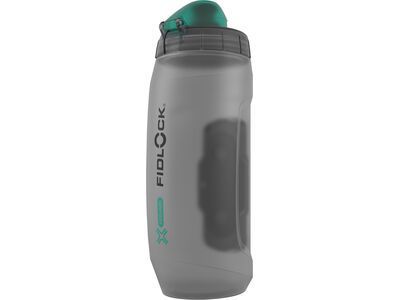 Fidlock Twist Bottle 590 Antibacterial + Bike Base, transparent black - Bild 2