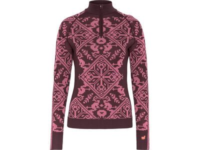Kari Traa Saga Half Zip cocoa powder