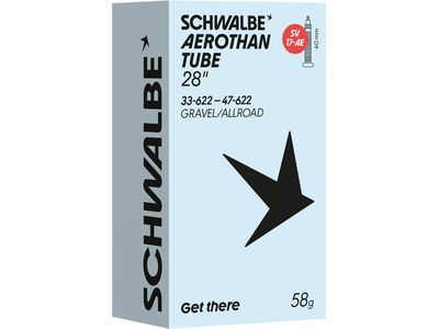 Schwalbe Aerothan Tube SV 17AE 28/700C Gravel/Allroad - 33/47-622 / 40 mm - Bild 1
