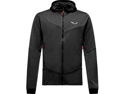 Salewa Sella Crevasse Kapuzenjacke Herren, black out - Bild 1