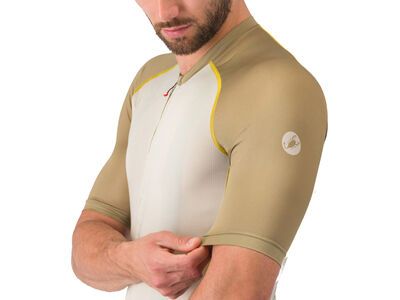 Castelli Unlimited Endurance 3 Jersey, silver moon/elmwood/mango moji - Bild 4