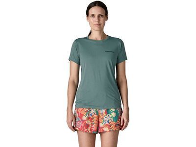 Patagonia Women's Capilene Cool Daily Shirt - Mother Rays, blue sage/light blue sage x-dye - Bild 3