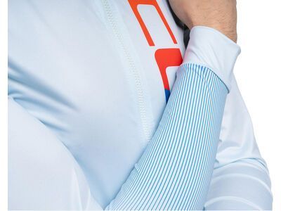 Cube Road/XC UV-Schutz Trikot Teamline langarm, blue - Bild 3