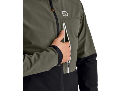 Ortovox Merino Airsolation Punta Berrino Jacket M, black raven - Bild 3