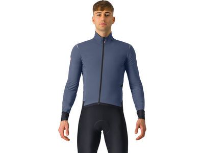 Castelli Alpha Flight RoS Jacket twilight blue/silver reflex-si