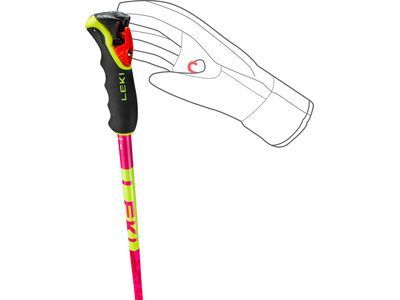 Leki Spitfire 3D, neonmagenta/neonyellow/berry - Bild 5