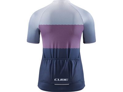 Cube Teamline WS Trikot CMPT kurzarm, blue´n´violet - Bild 2