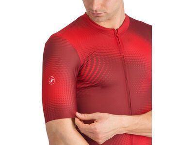 Castelli Vortice Jersey, red/rich red - Bild 5