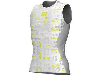 Ale Velo Active Ale Sleeveless Jersey, grey-fluo yellow