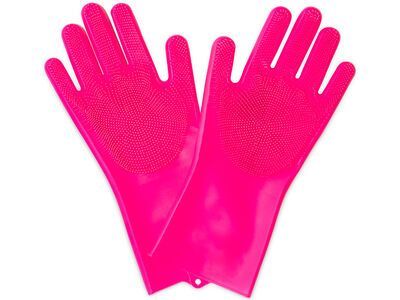 Muc-Off Deep Scrubber Gloves, pink