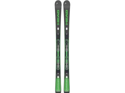 Head Supershape e-Magnum + Protector Evo PR 13 GW, matt black/green - Bild 2